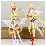 2 pcs Sailor Moon Figure Anime Cartoon Jupiter...