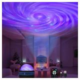LED Galaxy Projector Light Multi-color Remote...