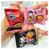 Simulation Instant Noodles Keychain On The...