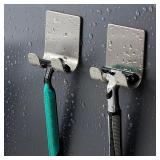 Bathroom Stainless Steel Razor Holder Storage...