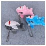 NEW 3Colors , Size 8CM Stuffed Plush Shark...