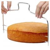 1Pcs Adjustable Height Line Cake Cut Slicer...