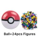 Pokemon 7cm Pokeball with Figures Action Anime...