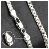 DOTEFFIL 925 Sterling silver plated6mm Side...