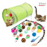 21pcs Kitten Toys Variety Pack-Pet Cat Toys...