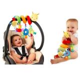 Cute Activity Musical Spiral Crib Stroller Car...