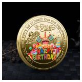 Collection Coin Lucky Happy Birthday...