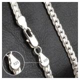 5mm silver plated Color luxury brand design...