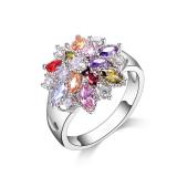 Ring Fashion 925 Sterling silver plated Color...