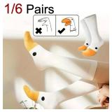 6 Pairs Cartoon Women Socks Fashionable And...
