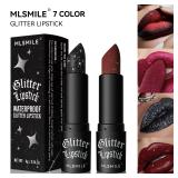 7Colors Glitter Lipstick Waterproof Long...