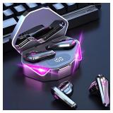 X15 TWS Wireless Bluetooth Headset LED Display...