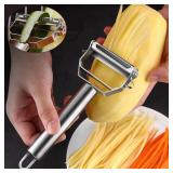 4in1 Kitchen Vegetable Peeler Stainless Steel...