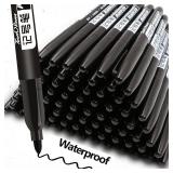 6 PCS Permanent Marker Pen Manga Drawing...