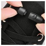 8mm No Tie Shoe Laces Press Lock Shoelaces...
