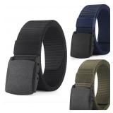 Automatic Nylon Tactical Belt - Adjustable...