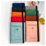 Women Men RFID Vintage Business Passport Covers...