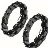 A Black Gallstone Magnetic Bracelet for Men and...