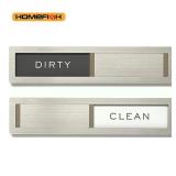 Dishwasher Magnet Clean Dirty Sign, Premium...