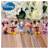 6pcs/set Disney Mickey Mouse Action Figures...
