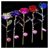 Led Valentine's Day Mother's Day Gift 24K Foil...