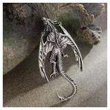 Exquisite Retro Fashion Trend Flying Dragon Pin...
