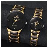2PCS Set Couple's Watches Fashion Stainless...