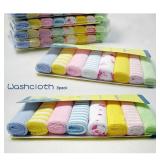 RANDOM 8PCS Baby Washcloths Set Soft Absorbent...