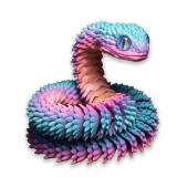2026 New 3D Printed Snake Realistic Snake...