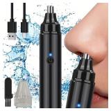 Rechargeable Nose Hair trimmer and Facial Hair...