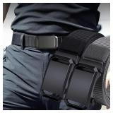 New Automatic Buckle Belt, Canvas Tactical...