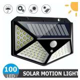 100 LED Wall Lights Outdoor Solar Lamp PIR...
