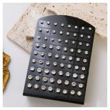 24pcs/box Crystal Nose Ring Studs Fashion Body...