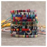 12pcs Boho Surfer Beach Bracelet Set Men &...