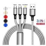 Lovebay 3 In 1 USB Fast Charging Cable Type C...