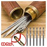 30pcs Blind Sewing Needle Elderly Stainless...