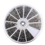 1000Pcs Small Screws & Nuts Kit - Nickel-Plated...