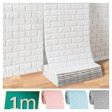 70cm*1m 3D Self-Adhesive Wallpaper Continuous...