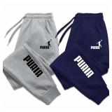 PUAIA Print Men's Pants Autumn/Winter New Sport...