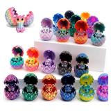 2Pcs Cute 3D Printed Dragon Eggs with Mini...