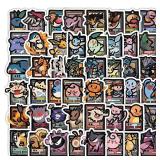 103pcs Pixel Style Anime Pokemon Stickers...