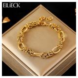 1 PC EILIECK 316L Stainless Steel Twisted...