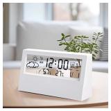 1 PC LCD Desktop Alarm Clock Transparent...