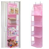 2 pc 4/Layer Over The Door Hanging Organizer...
