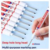 4Pcs/Set 20mm Deep Hole Long Nib Head Markers...