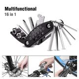 16 in 1 Portable Bicycle Repair Tools Kit Hex...