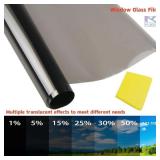 15% 3Mx50CM VLT Black Car Window Foils Tinting...