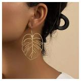 1 Pair DOTIFI Stainless Steel Bohemian Hollow...