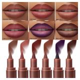 1 PC Lakerain Lip Liner Matte Black Brown...