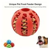 1 ball  2.36 inch Dog Toy Ball, Nontoxic Bite...